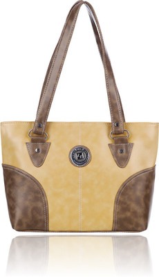 

Leather Land Shoulder Bag(Brown, Yellow)