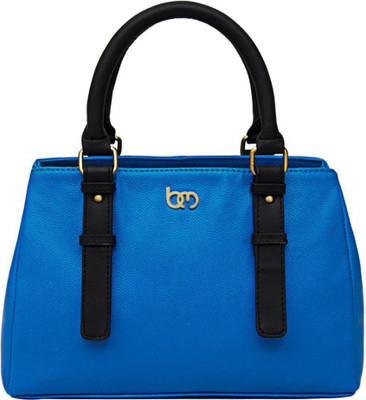 

Bagsy Malone Hand-held Bag(Blue, Black), Black;blue