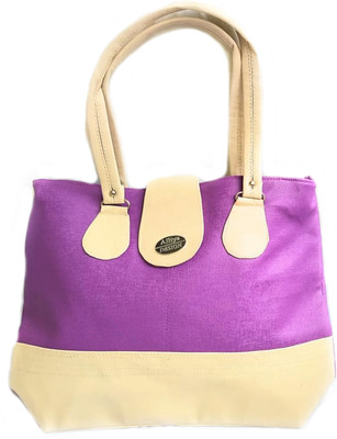 

Rasmarket Shoulder Bag(Purple, Beige), Beige;purple