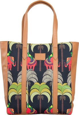 

India Circus Tote(Black)