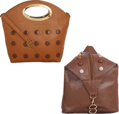 

Fillincart Sling Bag(Brown)