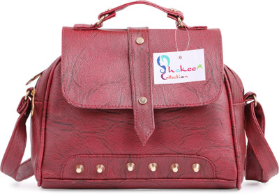 

Shokeen Collection Sling Bag(Maroon)