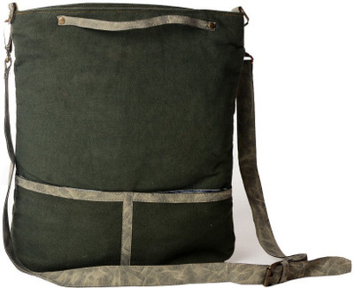 

Karpasam Hand-held Bag(Green)