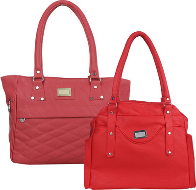

Element Cart Shoulder Bag(Pink, Red)