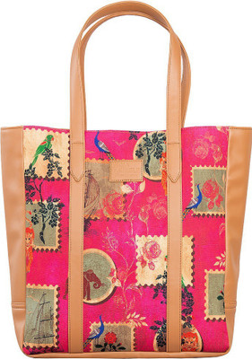 

India Circus Tote(Pink)