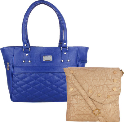 

Element Cart Hand-held Bag(Beige, Blue)