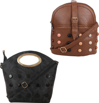 

Fillincart Shoulder Bag(Black, Brown)