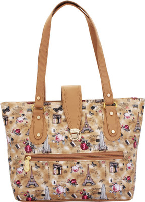 

Lady bar Shoulder Bag(Beige)
