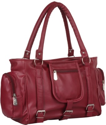 

zakra Hand-held Bag(Maroon)