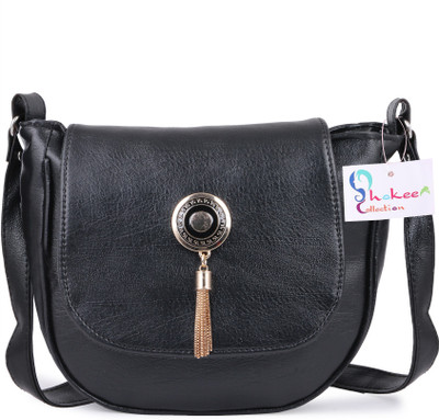 

Shokeen Collection Sling Bag(Black)