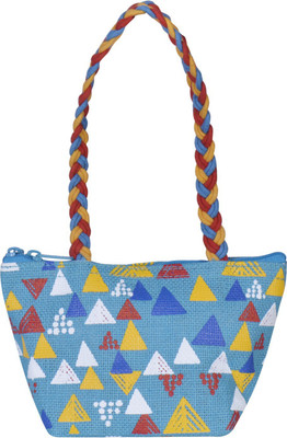 

Jute Cottage Hand-held Bag(Multicolor)