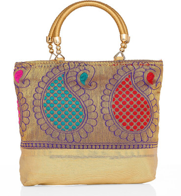 

Lady queen Hand-held Bag(Beige)