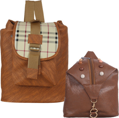 

Element cart Sling Bag(Brown)