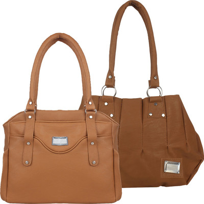 

Element Cart Shoulder Bag(Brown, Beige), Beige;brown