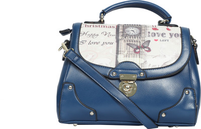 

Purplifies Hand-held Bag(Blue)