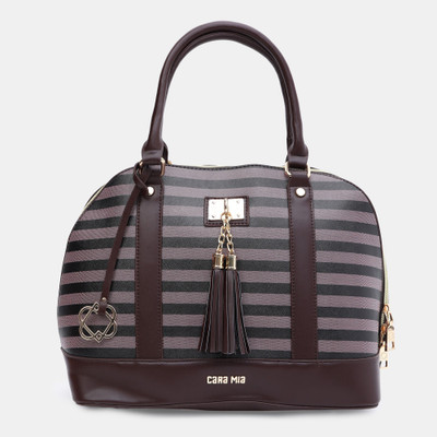 

Cara Mia Shoulder Bag(Brown, Purple)