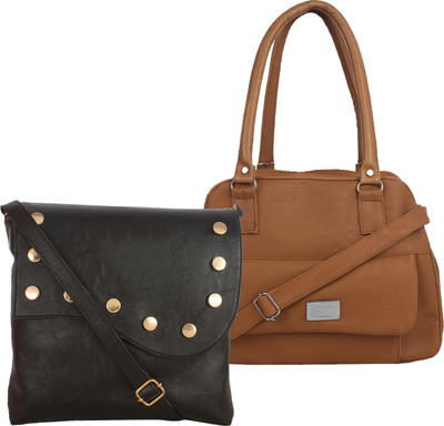 

Element Cart Sling Bag(Brown, Black), Black;brown
