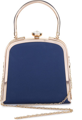 

Style Villaz Hand-held Bag(Blue)