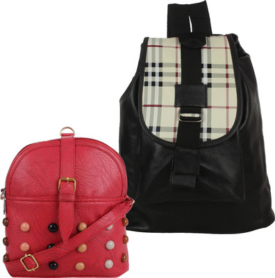 

Fillincart Sling Bag(Black, Red)