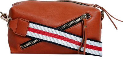 

Purplifies Sling Bag(Brown)