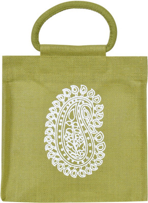 

Jute Cottage Tote(Green)