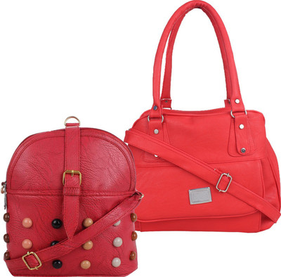 

Element Cart Shoulder Bag(Red, Maroon), Maroon;red