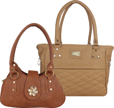

Element Cart Hand-held Bag(Beige)
