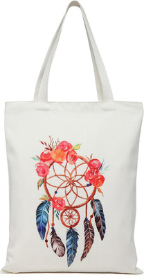 

The House of Tara Tote(White, Red), Red;white