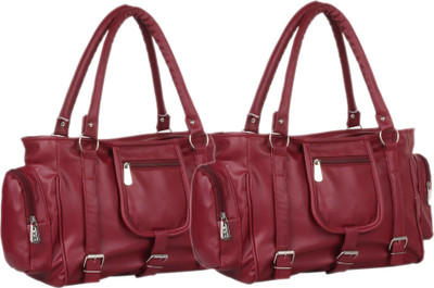 

Mountrex Hand-held Bag(Maroon, Maroon)