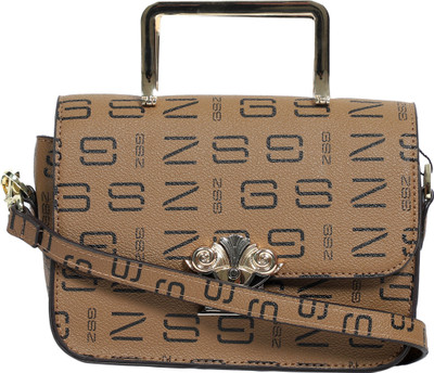 

Purplifies Hand-held Bag(Brown)