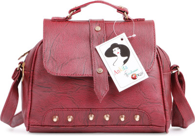 

Ankita Fashion World Sling Bag(Maroon)