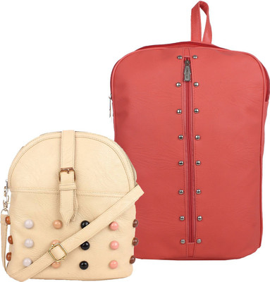 

Fillincart Shoulder Bag(Beige, Orange)