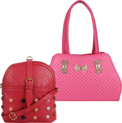 Fillincart Sling Bag(Pink, Red)