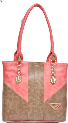 

Al Jazeera Shoulder Bag(Pink, Khaki), Khaki;pink