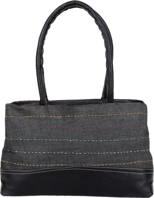 

Indha Craft Hand-held Bag(Grey)