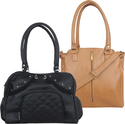 

Element Cart Shoulder Bag(Black, Brown)