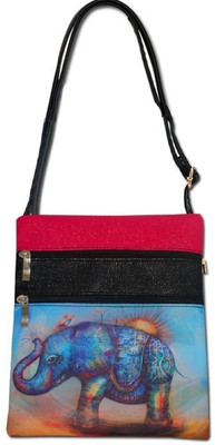 

Lemish Sling Bag(Multicolor)