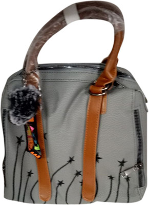

B B Purse Hand-held Bag(Grey)