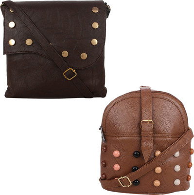 

Fillincart Shoulder Bag(Brown, Tan)