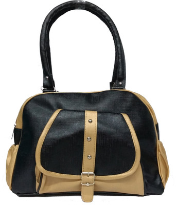 

Mystyle Retail Hand-held Bag(Black, Gold)