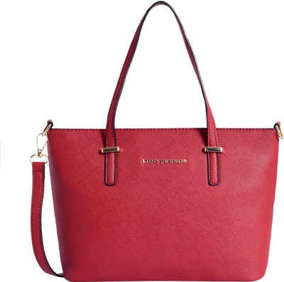 Lino Perros Hand-held Bag(Red)