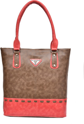 Al Jazeera Shoulder Bag(Khaki, Pink)