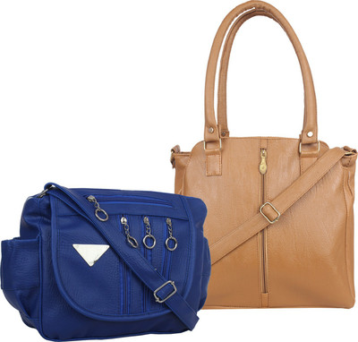 

Element Cart Shoulder Bag(Blue, Brown)