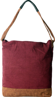 

Karpasam Hand-held Bag(Maroon)