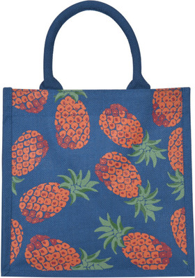 

Jute Cottage Tote(Blue)