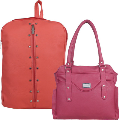 

Element Cart Shoulder Bag(Pink, Orange), Orange;pink