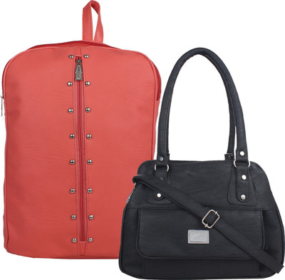 

Element Cart Shoulder Bag(Pink, Black), Black;pink