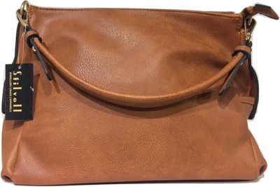 

Stilvoll Hand-held Bag(Brown)