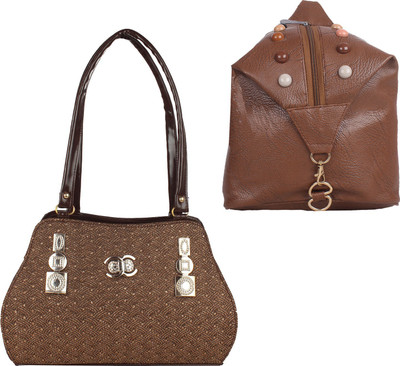 

Element cart Sling Bag(Brown)
