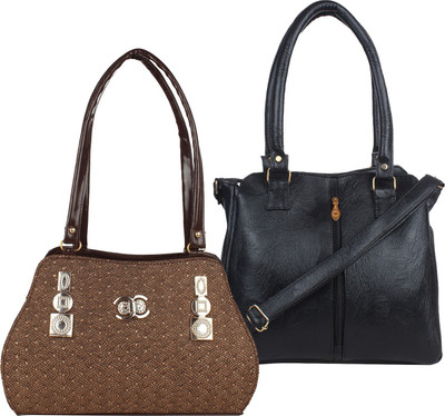 

Element Cart Shoulder Bag(Brown, Black), Black;brown